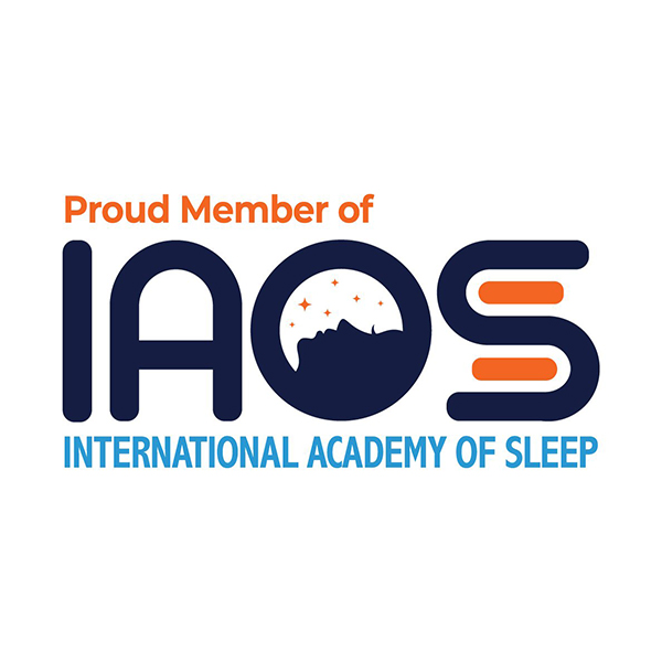 A logo for international academy of sleep